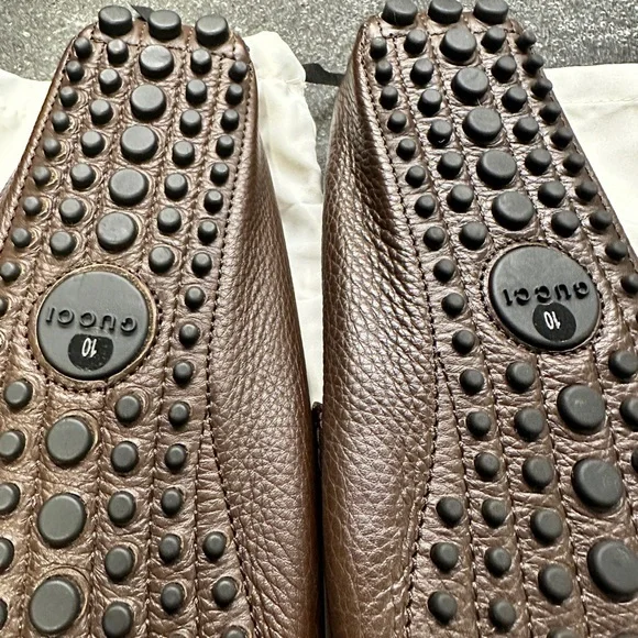 Men’s Gucci Drivers - size 10 - Picture 3 of 3